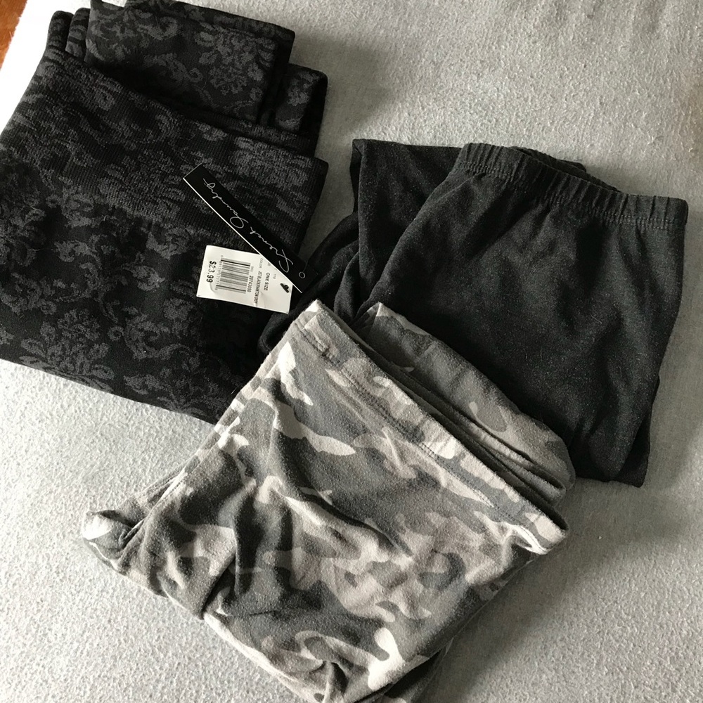 3 leggings bundle